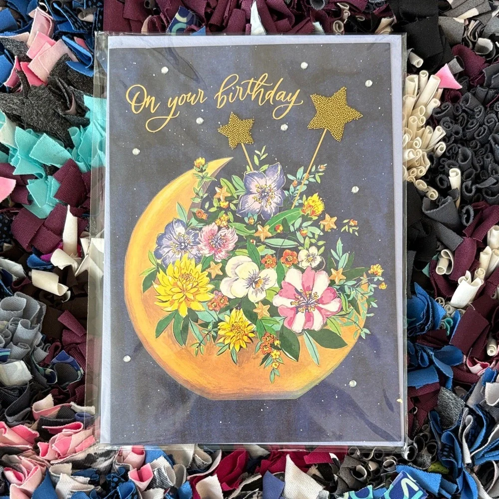 🆕Papyrus Floral Birthday Greeting Card